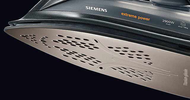 Bügelsohle des Siemens TB56XTRM extreme power